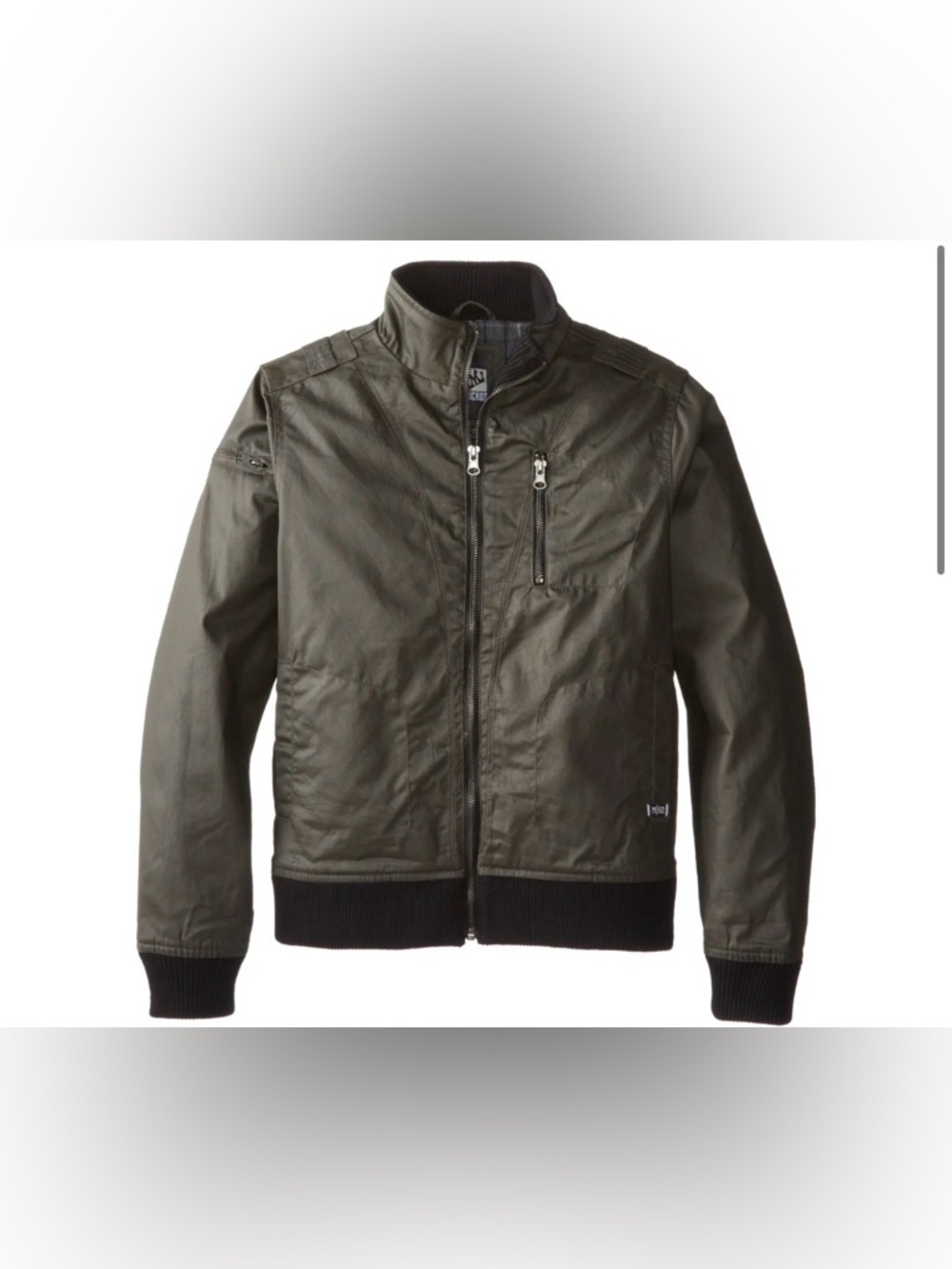 Micros Boys Zip-Front Bomber Jacket